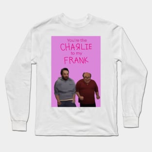 Its Always Sunny Valentine Charlie and Frank Long Sleeve T-Shirt